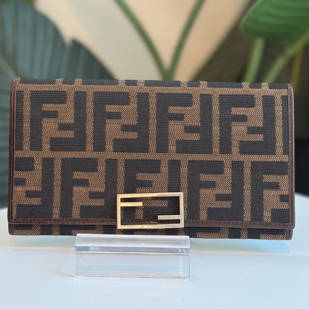 Fendi ‘Zucca’ long wallet - Picture 2 of 7